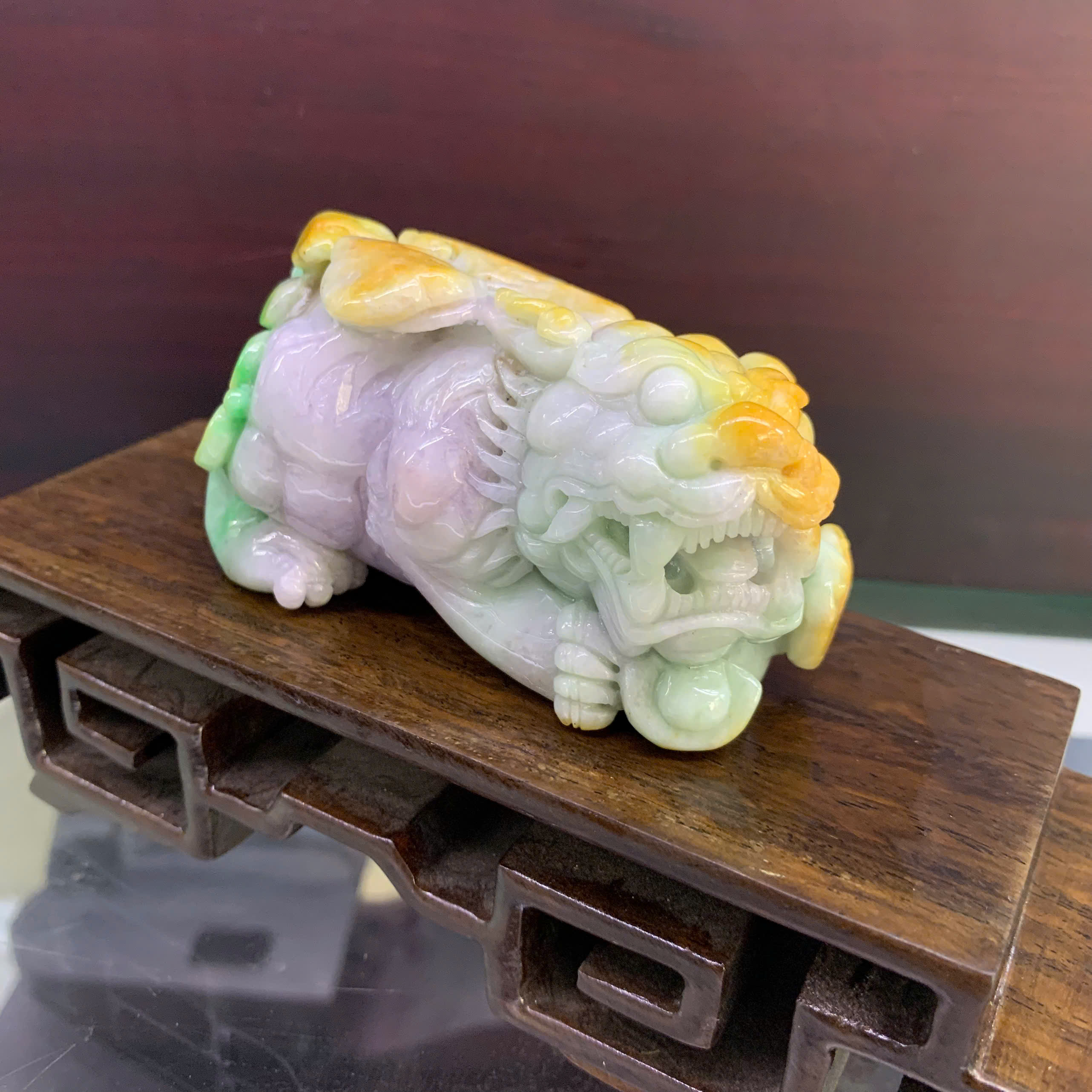 Tỳ hưu Cẩm Thạch tự nhiên cao cấp